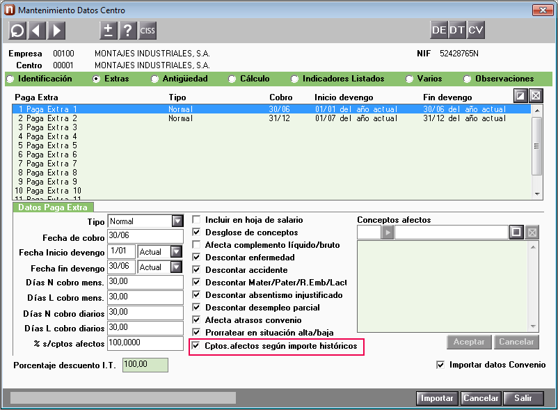 cpto afecto segun historico