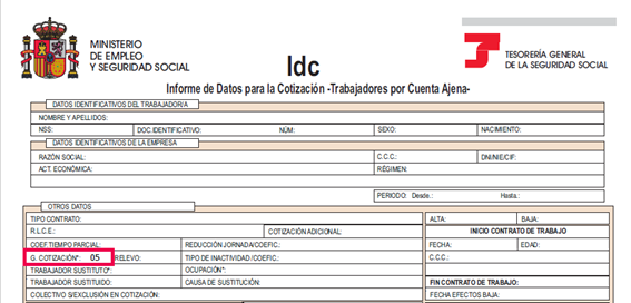 R9502 En Trabajadores De Cobro Mensual Y Grupo De Tarifa Diario