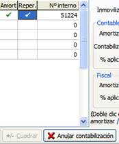 Anular contabilización