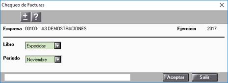Chequeo de Facturas