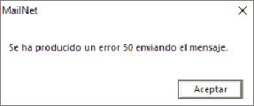 error mainet