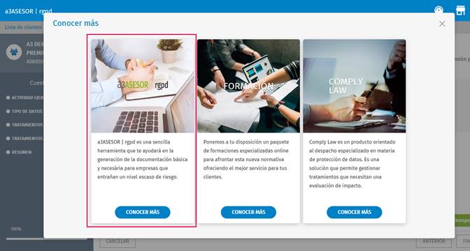 servicios disponibles