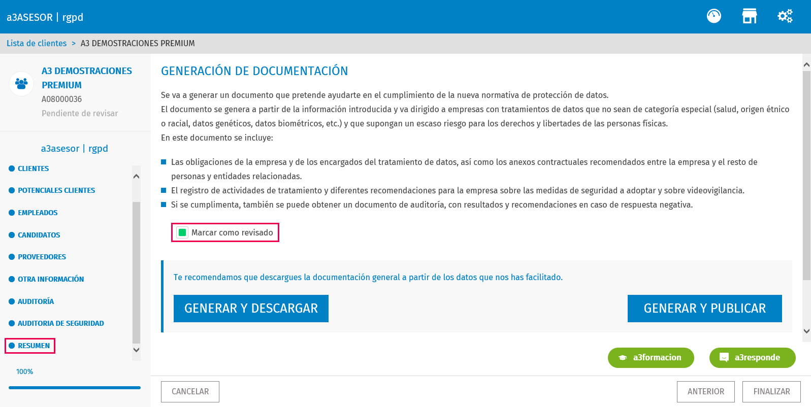 resumen, revisado