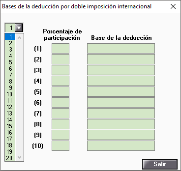 bases deducción por doble