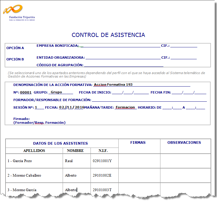 Como Realizar Controles Para La Asistencia A Los Cursos