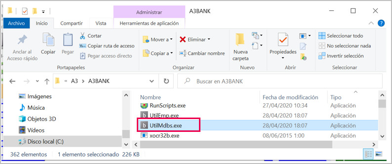 UTILSMDB