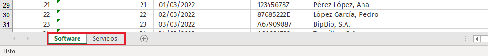 Duplicar pestana Excel
