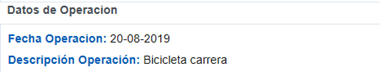 datos operacion compra