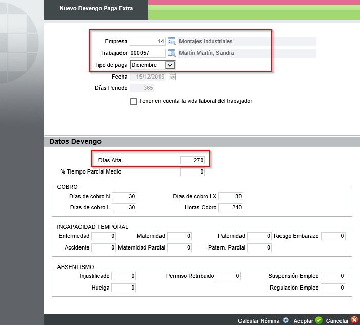 Cómo descontar el periodo de excedencia de las Pagas Extras