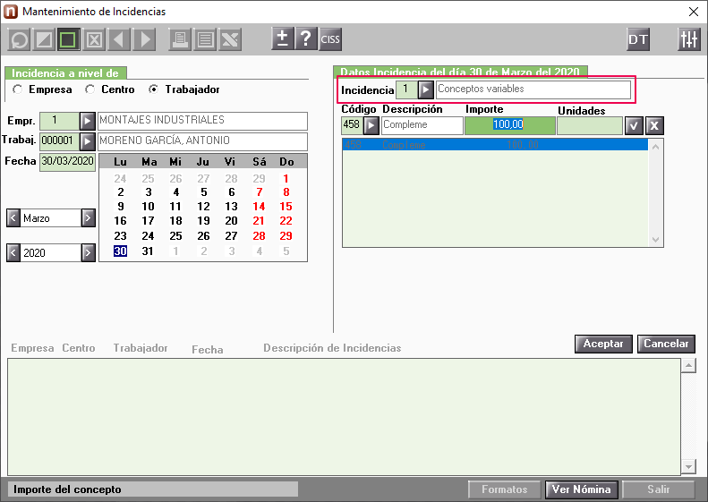 complemento ERE