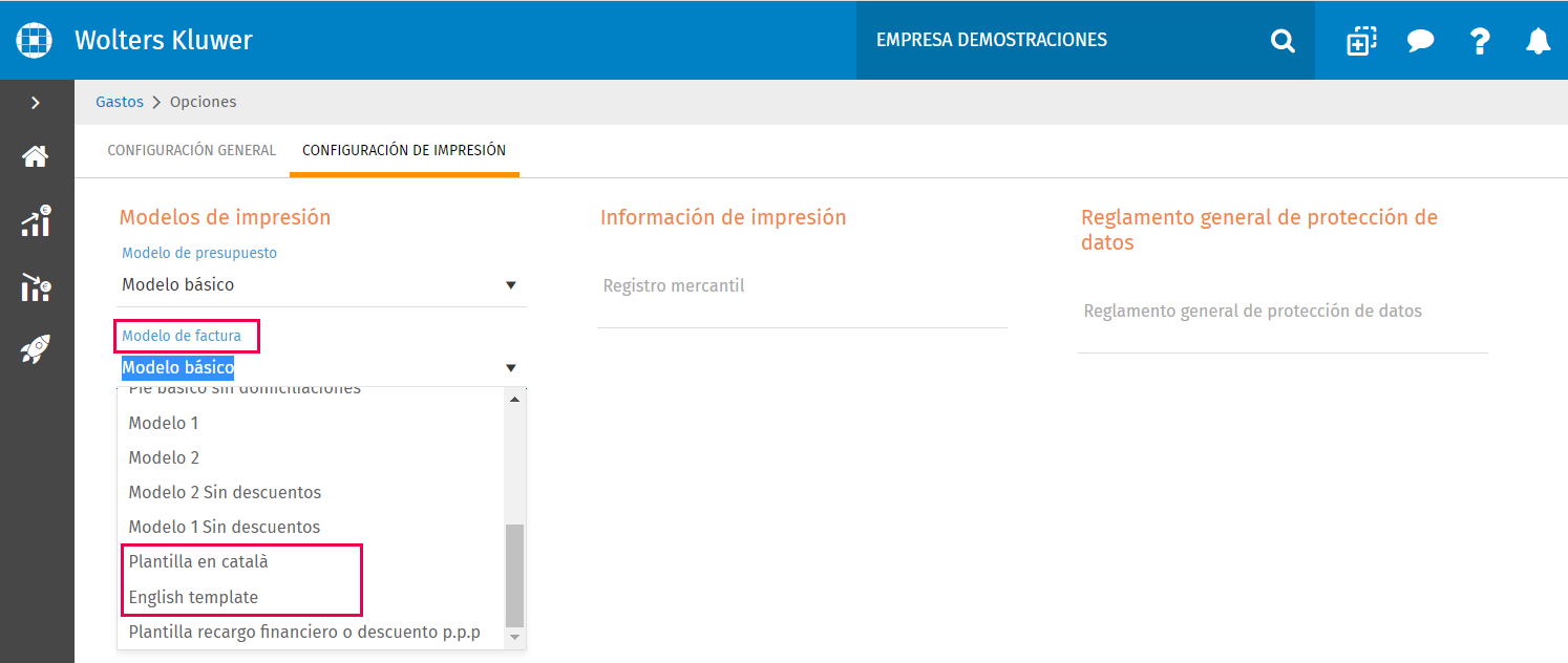 plantilla idiomas