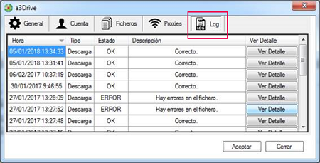 log a3drive