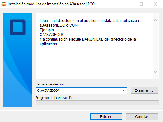 Instalacion modulos de impresion ECO
