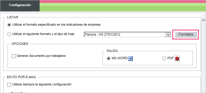 formatos hs