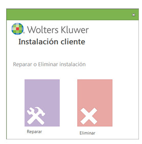 reparar eliminar