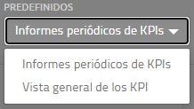 KPIS predefinidos
