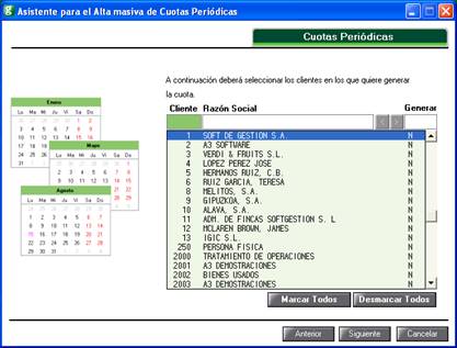 Asistente de cuotas
