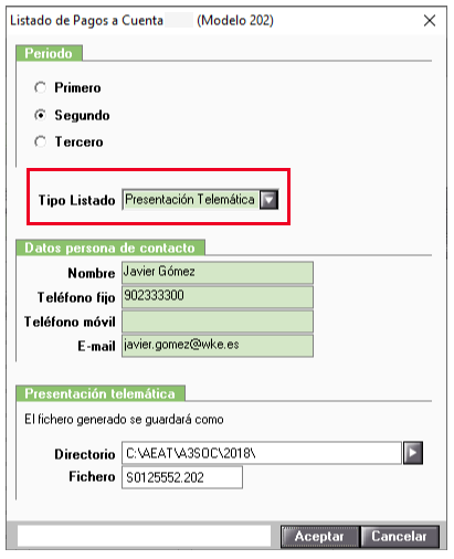 fichero