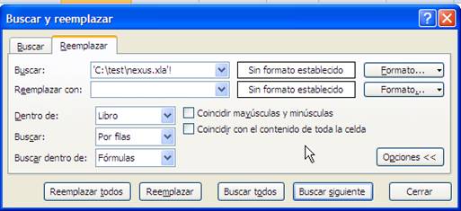 Buscar y reemplazar
