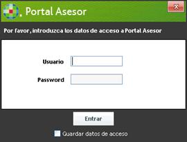 Acceso al Portal Asesor