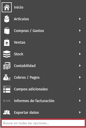 Panel izquierdo