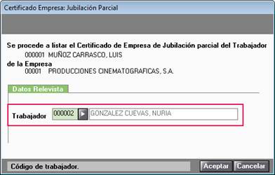 certificado por jubilacion empleado
