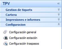 Configuración general del tpv