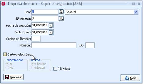 Remesa ABA