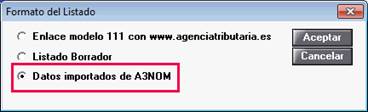 Datos importados de A3NOM