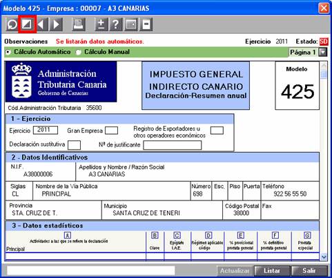 Cómo modificar manualmente los modelos 420 y 425