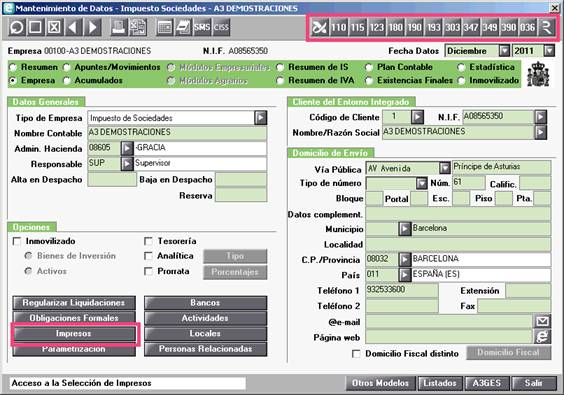 Botones impresos